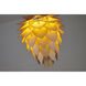 Canada 1 Light 20 inch Natural Wood Chandelier Ceiling Light